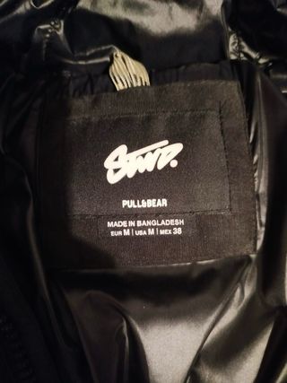 Chaqueta negra Pull & Bear