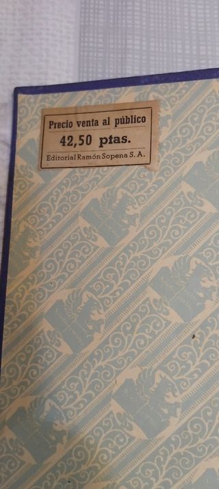 Libros Antiguos editorial Ramón Sopena