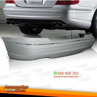 PARACHOQUES TRASERO W211, 02-09 LOOK AMG