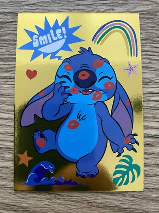 Cromos Dorados especiales de Stitch 2025