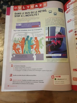 Français. Adomania, extra faux débutants. 4 ESO...