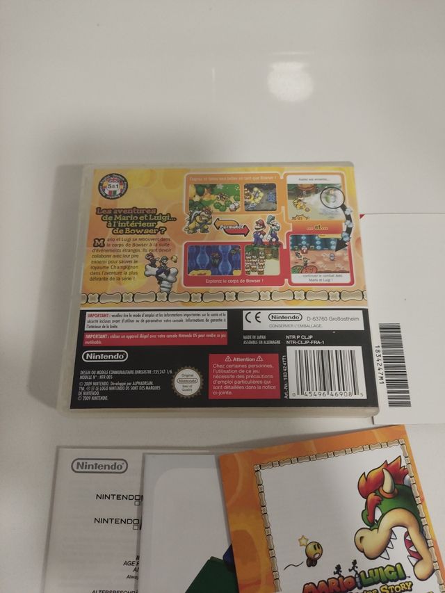 Mario & Luigi: Viaje al Centro de Bowser DS