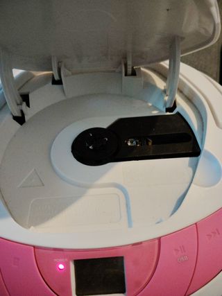 Minicadena SPC Boombox Rosa y Blanca