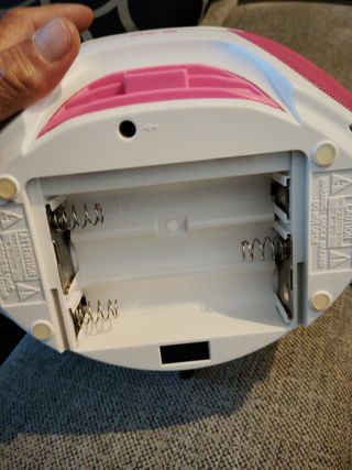 Minicadena SPC Boombox Rosa y Blanca