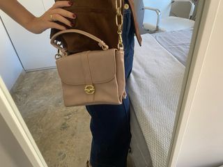 Bolso Zara rosa palo