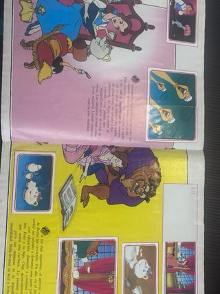 La Bella y la Bestia Disney Panini album cromos