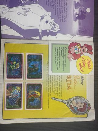 La Bella y la Bestia Disney Panini album cromos