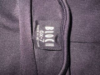 Body danza bambina nero