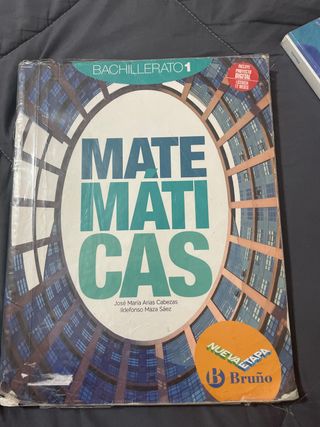 Matemáticas 1 Bachillerato Nueva etapa Bruño