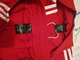 Chándal Adidas Talla M Rojo Nuevo
