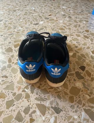 Zapatillas Adidas Superstar x LEGO Negras y Azules