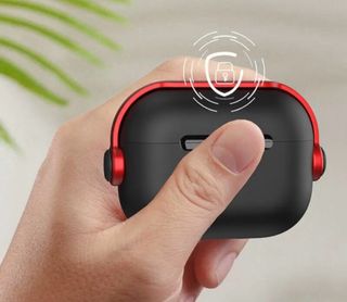 Funda AirPods Pro 2 Negra y Roja