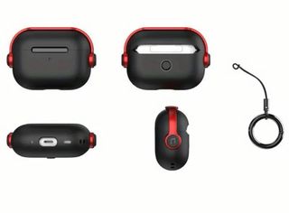 Funda AirPods Pro 2 Negra y Roja