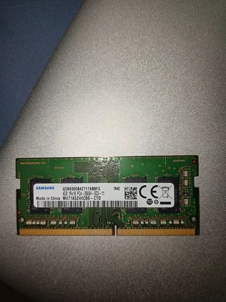Memoria RAM Samsung 4GB DDR4 2666MHz SODIMM