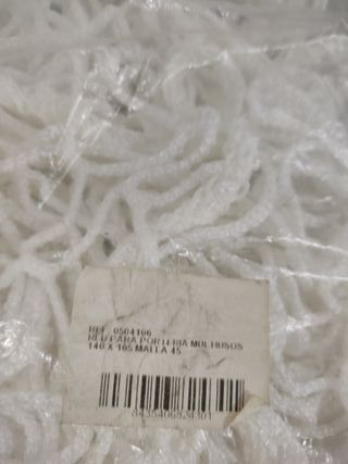 2 REDES PORTERIA MULTIUSOS 140x105 MALLA 45