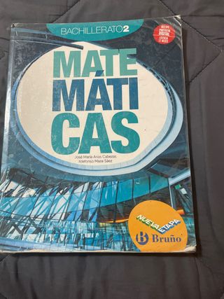 Matemáticas 2 Bachillerato Nueva etapa Bruño