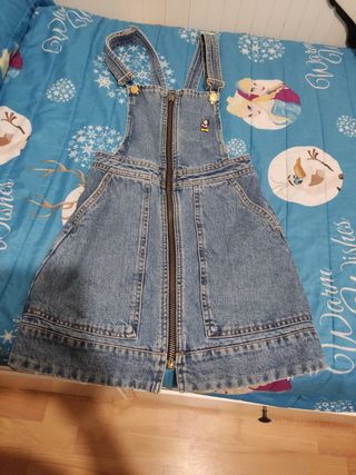 Peto falda vaquero cortito y ajustado