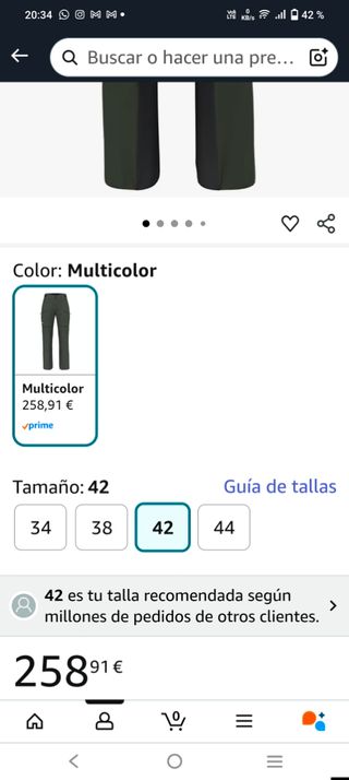 Pantalones Salewa impermeables mujer