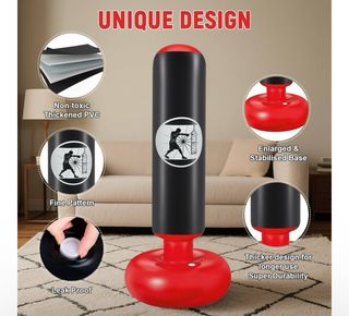 NUEVO Saco de boxeo infantil 160cm + bomba