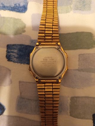 Reloj Casio Dorado Digital