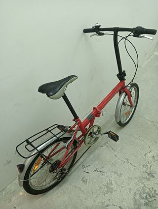 Bicicleta plegable Orbea Roja