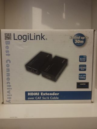  HDMI Extender LogiLink sobre cable CAT 5e/6 Ven