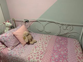 Cama Diván Forja Blanca 90
