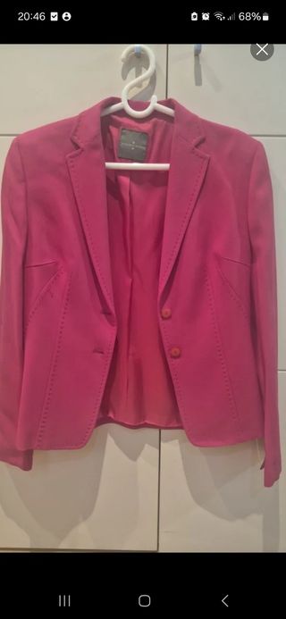 Chaqueta Roberto Verino Rosa Talla 40/42