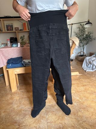 Pantalones premamá tejanos