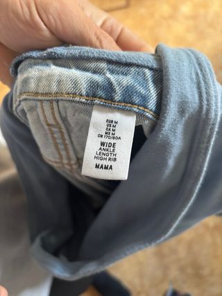 Pantalones premamá tejanos