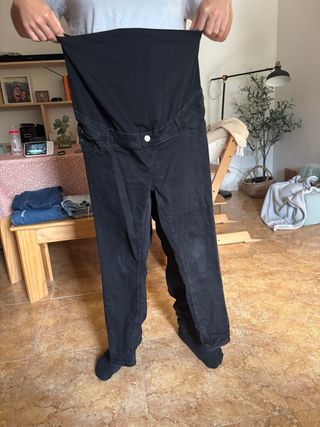 Pantalones premamá tejanos