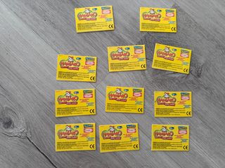 11 cromos Panrico Hamtaro