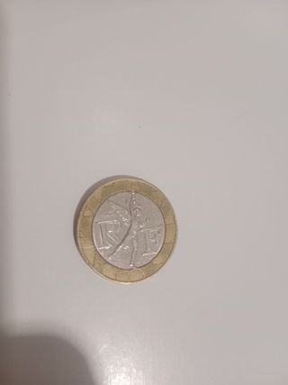 Moneda 10 Francos Franceses 1989