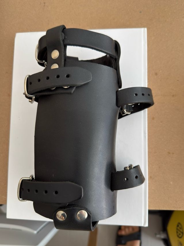 Portaborraccia/tanichetta Harley Davidson Cuoio