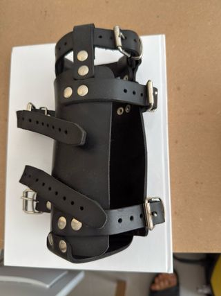 Portaborraccia/tanichetta Harley Davidson Cuoio