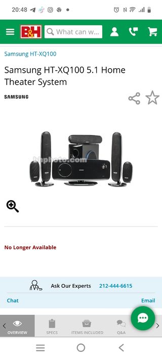 Sistema Home Cinema Samsung 5.1 negociable