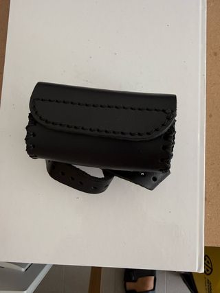 Porta Telepass in cuoio Harley Davidson