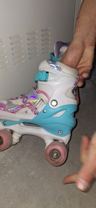 Patines de niña con luces