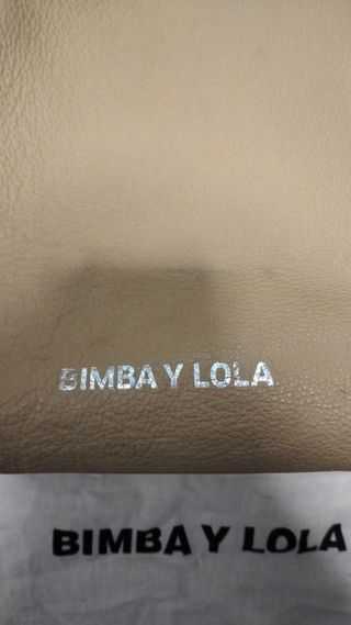 Bolso Bimba y Lola Beige Piel