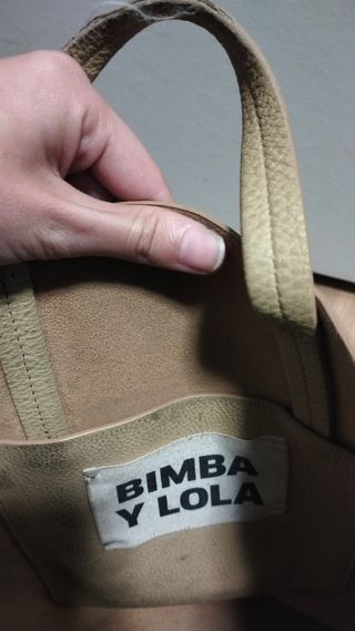 Bolso Bimba y Lola Beige Piel