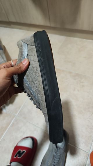 ¡¡¡ OFERTA !!! Lote Zapatillas Vans Gris y Naranja