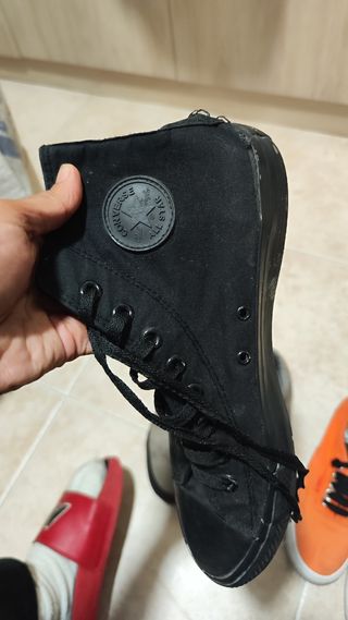¡¡¡ OFERTA !!! Lote Zapatillas Vans Gris y Naranja