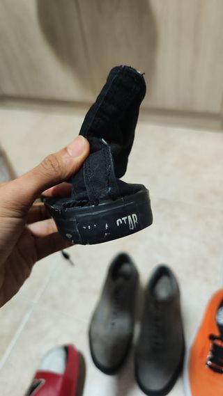 ¡¡¡ OFERTA !!! Lote Zapatillas Vans Gris y Naranja