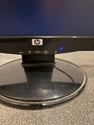 Monitor HP 17”- Pantalla negra