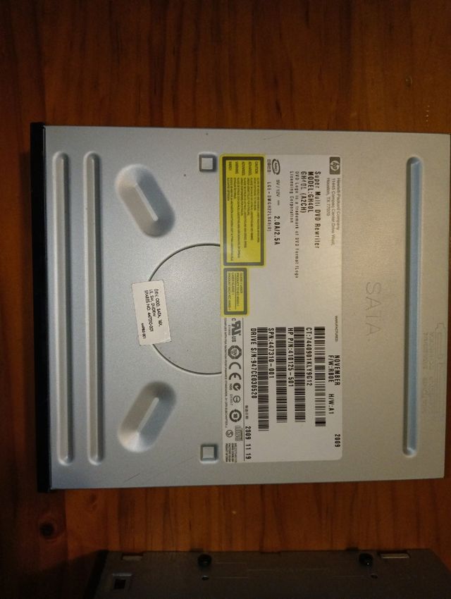 Lector Grabador DVD CD HP