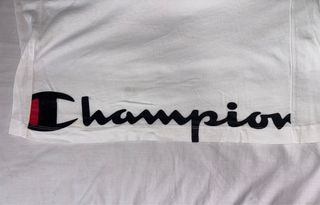 Camiseta Champion manga larga blanca