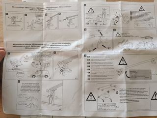 Cofre techo coche maletero 375 litros, con barras