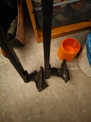 Cofre techo coche maletero 375 litros, con barras