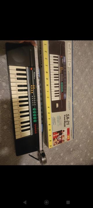 Teclado Casio SA-21 Tone Bank