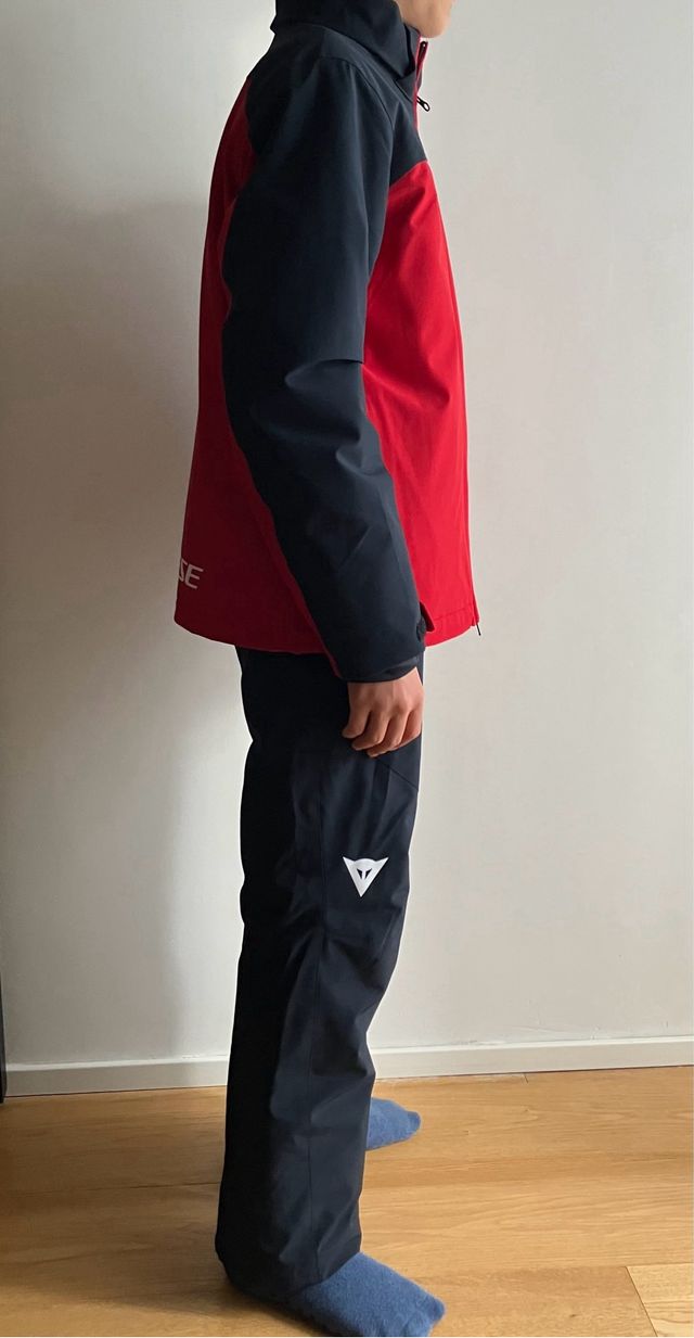 Completo Sci Dainese Rosso/Nero